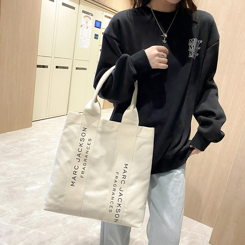 定制印花大号帆布托特包-图03