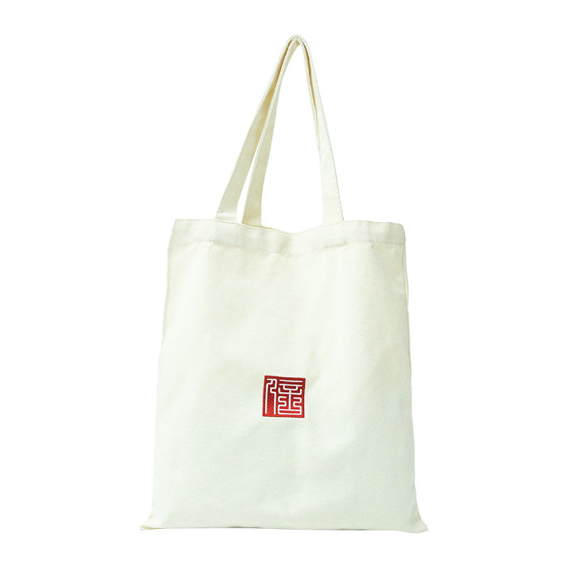 休闲白色帆布袋-01
