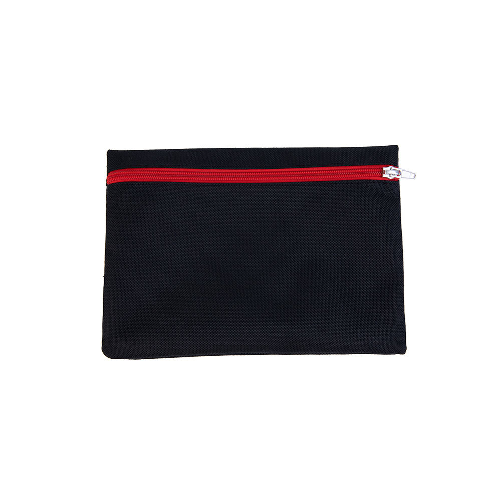 嘉绘美定制1200D黑色牛津布坚固拉链小工具包-01